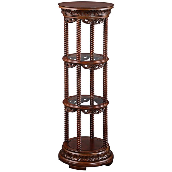 Design Toscano The Venice Etagere Display Pedestal - DY1612