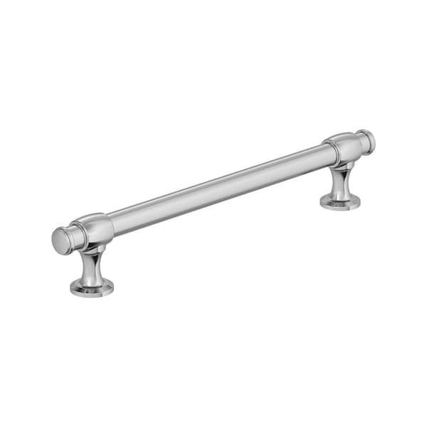 Amerock Winsome 6-5/16 inch 160mm Center-to-Center Polished Chrome Cabinet Pull - BP3677126