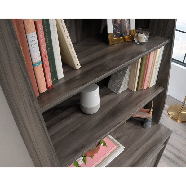 Sauder Clifford Place Library Hutch Jet Acacia , Attaches to <a href= in./Products/429502 - 429505