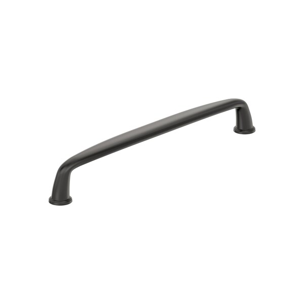 Amerock Kane 7-9/16 inch 192mm Center-to-Center Black Bronze Cabinet Pull - BP53808BBR