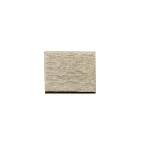 Richelieu 1-5/16 in. (33 mm) Center-to-Center Champagne Bronze Contemporary Edge Pull - BP989833CHBRZ