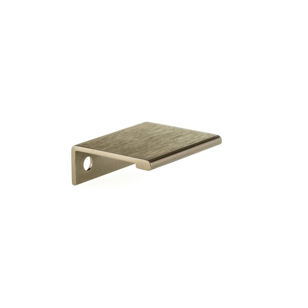 Richelieu 1-5/16 in. (33 mm) Center-to-Center Champagne Bronze Contemporary Edge Pull - BP989833CHBRZ