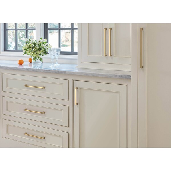 Amerock Appoint 10-1/16 inch 256mm Center-to-Center Champagne Bronze Cabinet Pull - BP37361CZ