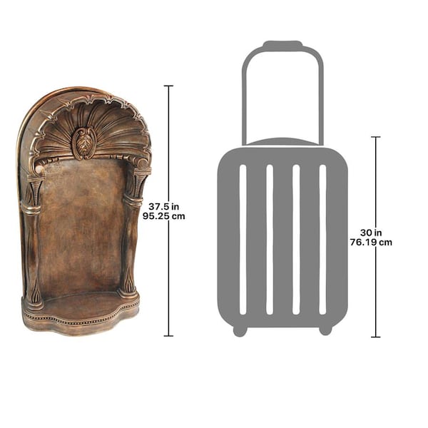 Design Toscano Poli Palace Classic Architectural Wall Niche - AL38191