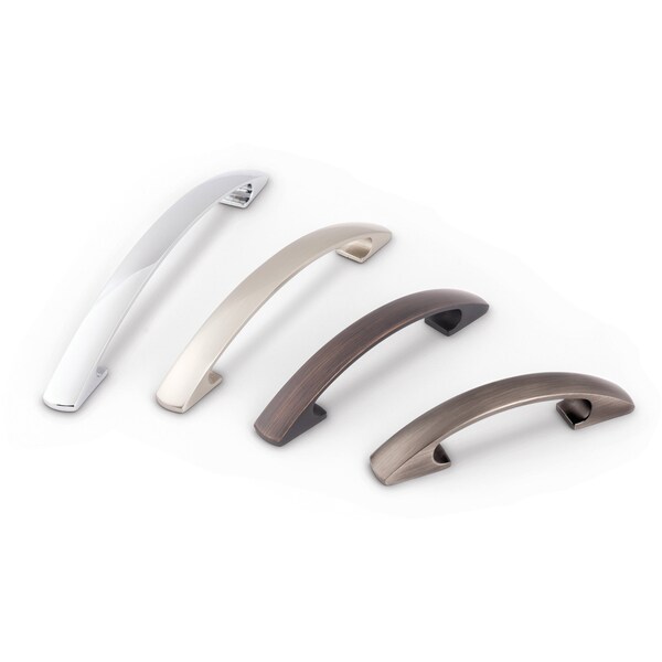 Elements By Hardware Resources 160 mm Center-to-Center Polished Chrome Arched Strickland Cabinet Pull - 771-160PC