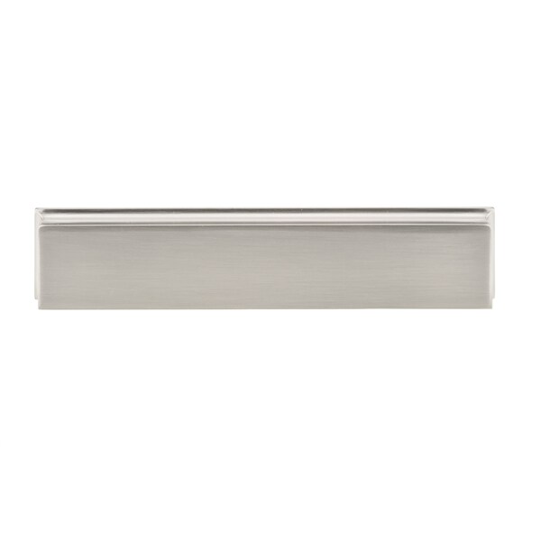 Richelieu 5 1/16 in (128 mm) Center-to-Center Brushed Nickel Transitional Drawer Pull - 6576128195