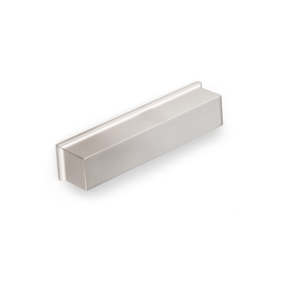 Richelieu 5 1/16 in (128 mm) Center-to-Center Brushed Nickel Transitional Drawer Pull - 6576128195