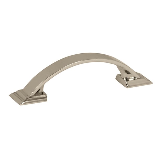 Hd Amerock Pull 3 in. Center- Polished Nickel - A29349 PN