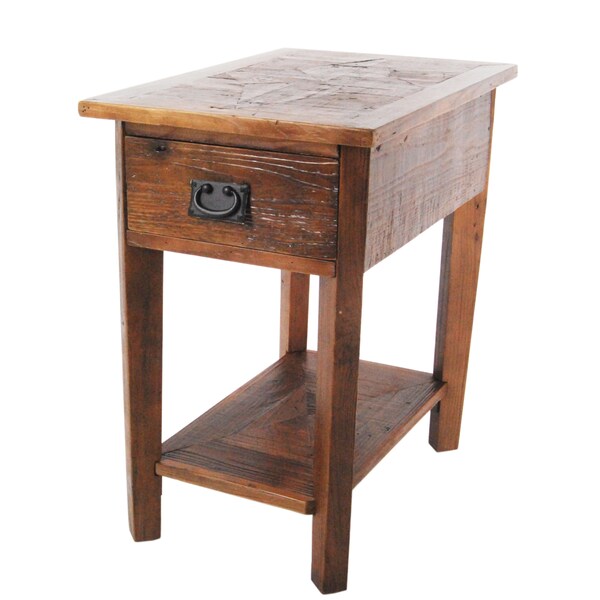 Alaterre Furniture Revive - Reclaimed Chairside Table, Natural - ARVA1320