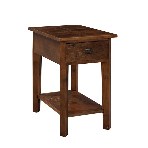 Alaterre Furniture Revive - Reclaimed Chairside Table, Natural - ARVA1320