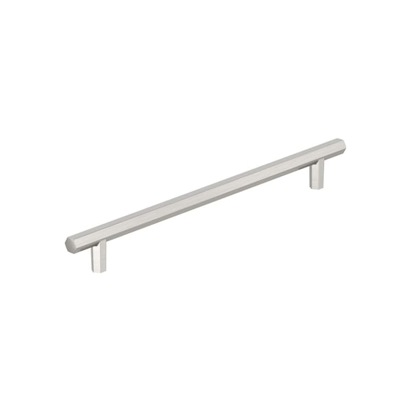 Amerock Caliber 8-13/16 inch 224mm Center-to-Center Satin Nickel Cabinet Pull - BP36959G10