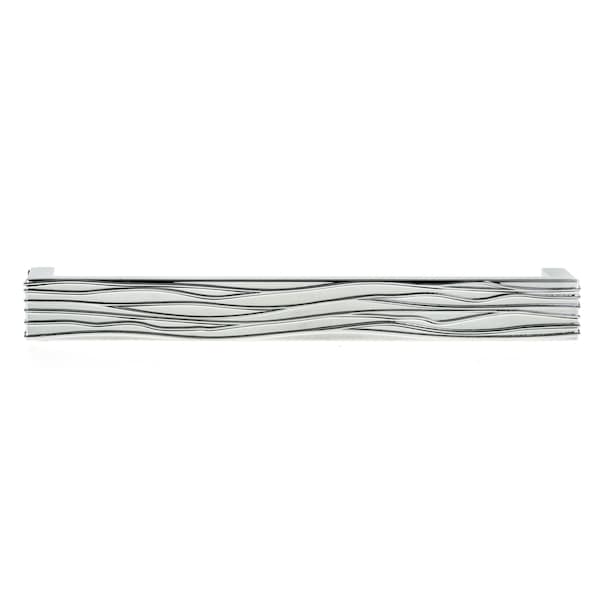 Richelieu 7-9/16 in. (192 mm) Center-to-Center Chrome Contemporary Drawer Pull - BP8717192140