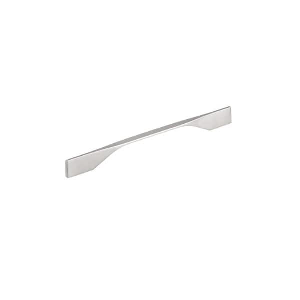 Richelieu Creston  8 13/16 in to 10 1/8 in (224 mm to 256 mm) Brushed Nickel Contemporary Cabinet Pull - BP9253256195