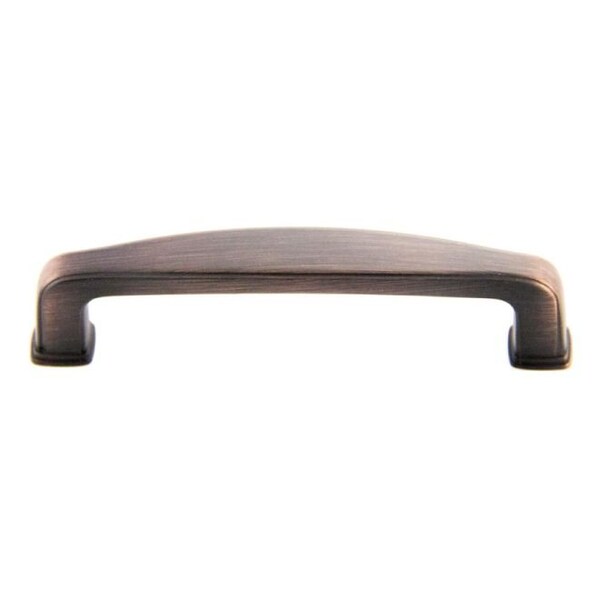 Crown 4-5/8" Deco Cabinet Pull with 3-3/4" Center to Center Oil Rubbed Bronze Finish - CHP8109210B