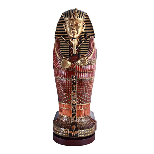 Design Toscano Tutankhamen Sarcophagus CD Cabinet - FY89119