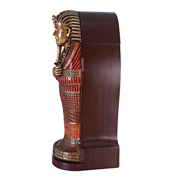 Design Toscano Tutankhamen Sarcophagus CD Cabinet - FY89119