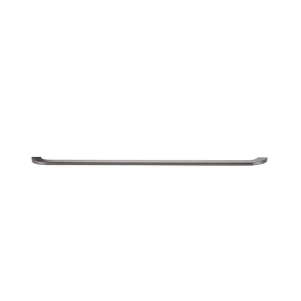 Richelieu 17 5/8 in (448 mm) Center-to-Center Brushed Black Nickel Contemporary Cabinet Pull - 738144892