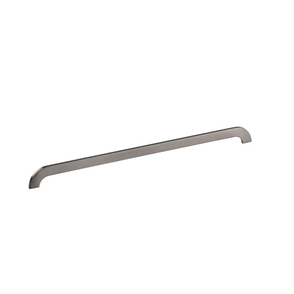 Richelieu 17 5/8 in (448 mm) Center-to-Center Brushed Black Nickel Contemporary Cabinet Pull - 738144892
