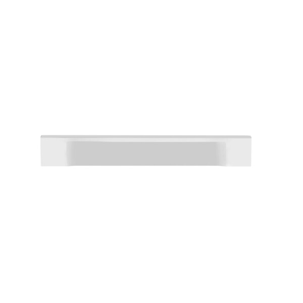 Richelieu 5 1/16 in (128 mm) Center-to-Center White Contemporary Drawer Pull - BP1310112830