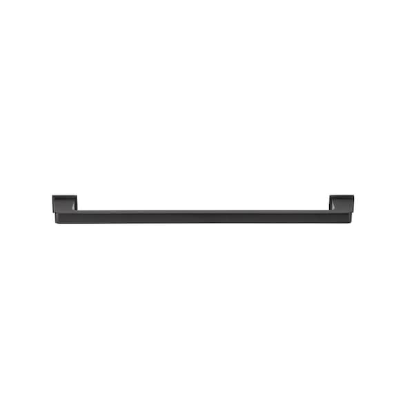 Richelieu 12-inch (305 mm) Center to Center Matte Black Traditional Cabinet Pull - BP869512900
