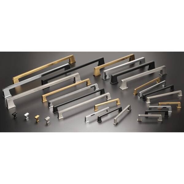 Richelieu 12-inch (305 mm) Center to Center Matte Black Traditional Cabinet Pull - BP869512900