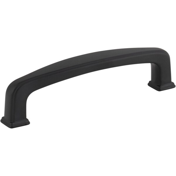 Jeffrey Alexander 96 mm Center-to-Center Matte Black Square Milan 1 Cabinet Pull - 1092MB