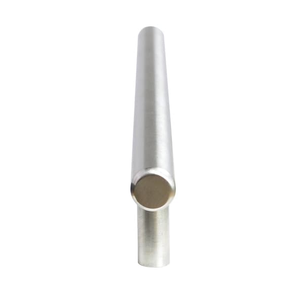 South Main Hardware 5 in. (127 mm) Stainless Steel Slim-Style Modern Euro Bar Cabinet Pull (10PK) - SH605-SS-10