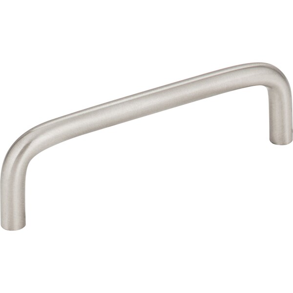 Elements By Hardware Resources 4" Center-to-Center Stainless Steel Torino Cabinet Wire Pull - K271-4SS