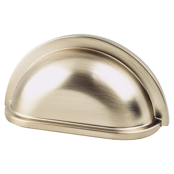 Berenson 3 in. Traditional Advantage Three CC Champagne Cup Pull - 9191-10CZ-P