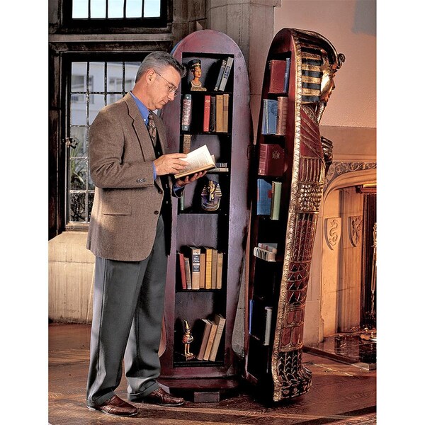 Design Toscano King Tutankhamen's Life-Size Sarcophagus Cabinet - FY1059