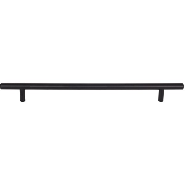 Elements By Hardware Resources 256 mm Center-to-Center Matte Black Naples Cabinet Bar Pull - 336MB