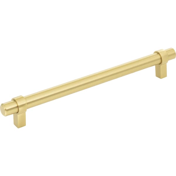 Jeffrey Alexander 192 mm Center-to-Center Brushed Gold Key Grande Cabinet Bar Pull - 5192BG