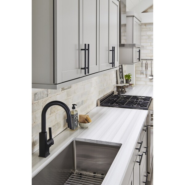 Elements By Hardware Resources 128 mm Center-to-Center Polished Chrome Naples Cabinet Bar Pull - 206PC