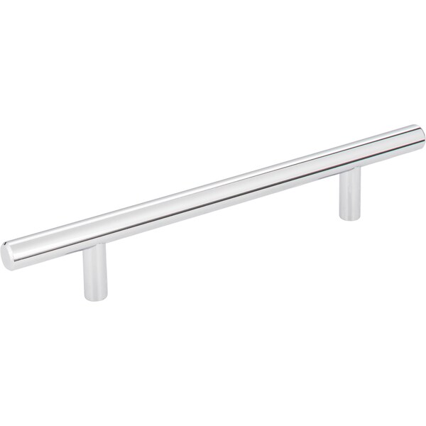 Elements By Hardware Resources 128 mm Center-to-Center Polished Chrome Naples Cabinet Bar Pull - 206PC