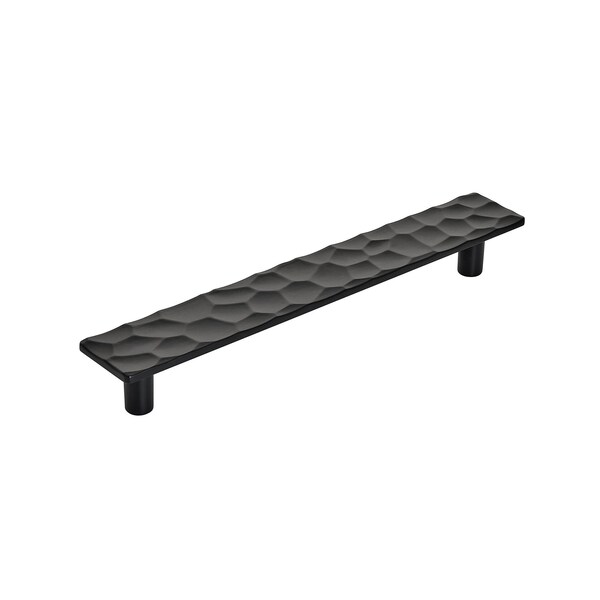 Amerock Kamari 6-5/16 in 160 mm Center-to-Center Matte Black Cabinet Pull - BP36824MB