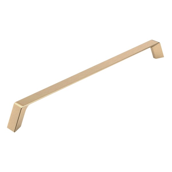 Richelieu 10 1/8 in (256 mm) Center-to-Center Champagne Bronze Contemporary Cabinet Pull - BP7348256CHBRZ