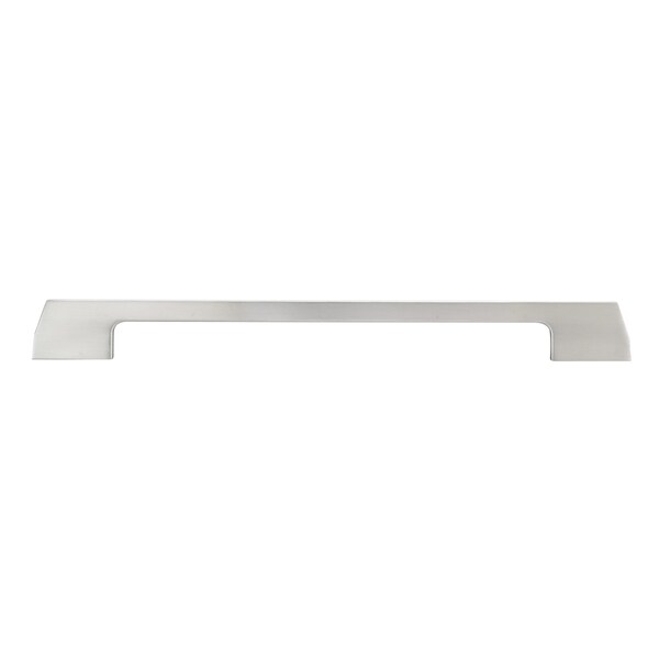 Richelieu 10-1/16 in. (256 mm) Center-to-Center Brushed Nickel Contemporary Drawer Pull - BP7125256195