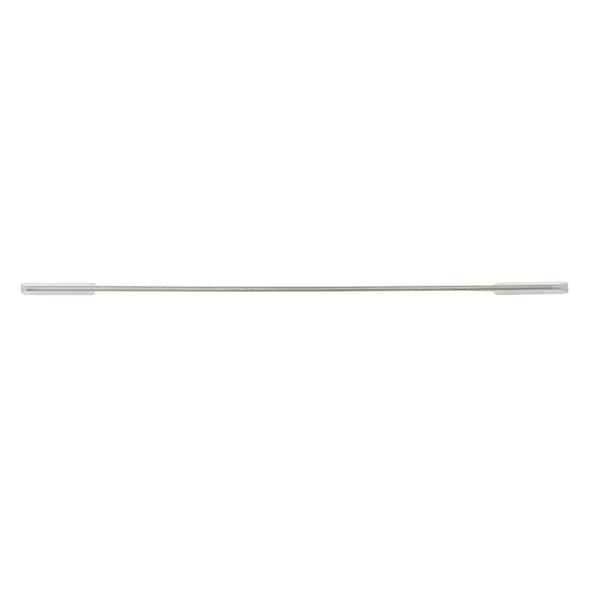 Richelieu 10-1/16 in. (256 mm) Center-to-Center Brushed Nickel Contemporary Drawer Pull - BP7125256195