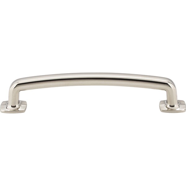 Jeffrey Alexander 128 mm Center-to-Center Polished Nickel Belcastel 1 Cabinet Pull - MO6373-128NI