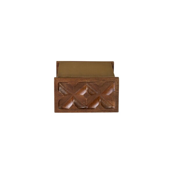 Elk Signature Dorsey Box - Small Aged Brass - H0897-10989