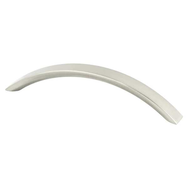 Berenson Contemporary Advantage Four 128mm CC Brushed Nickel Flat Arch Pull - 9398-1BPN-P
