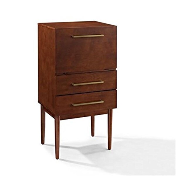 Templeton Everett Spirit Cabinet In Mahogany - TE657894