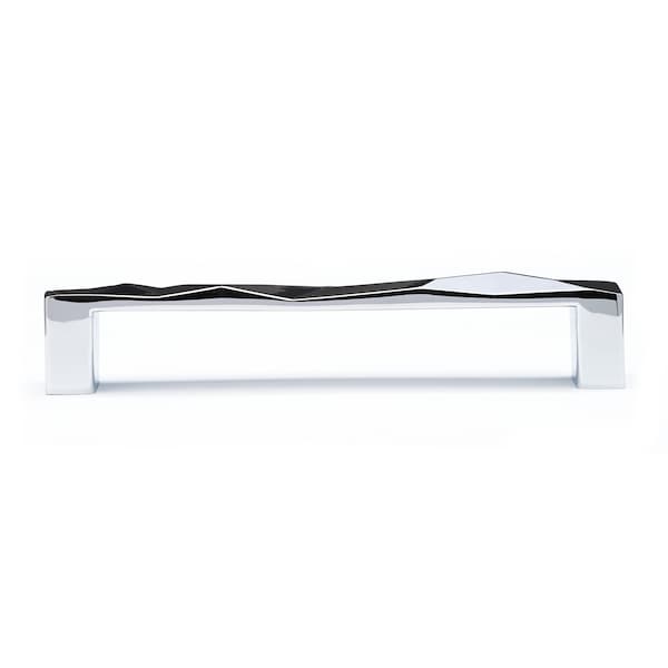 Richelieu 5-1/16 in. (128 mm) Center-to-Center Chrome Contemporary Drawer Pull - BP4789128140