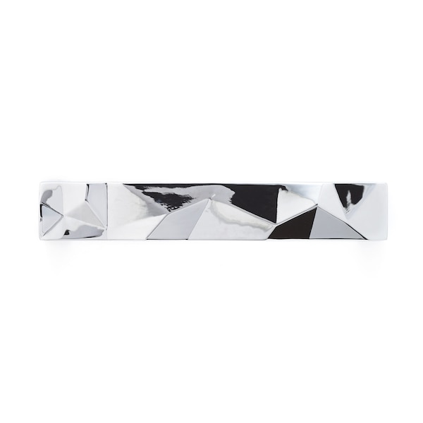 Richelieu 5-1/16 in. (128 mm) Center-to-Center Chrome Contemporary Drawer Pull - BP4789128140