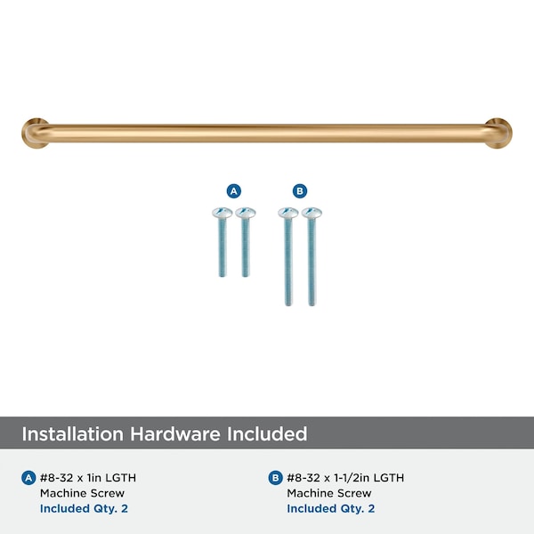 Amerock Factor 10-1/16 inch 256mm Center-to-Center Champagne Bronze Cabinet Pull - BP36964CZ