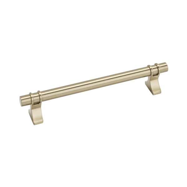 Amerock Davenport 6-5/16 in 160 mm Center-to-Center Golden Champagne Cabinet Pull - BP36607BBZ