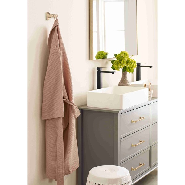 Amerock Davenport 6-5/16 in 160 mm Center-to-Center Golden Champagne Cabinet Pull - BP36607BBZ