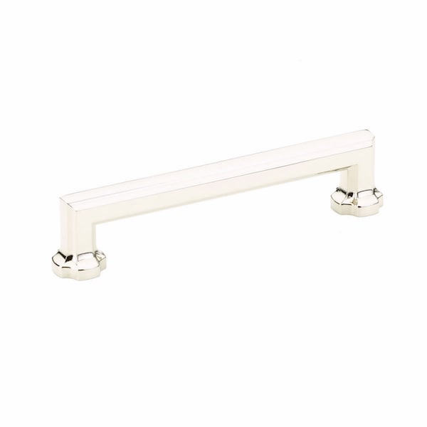 Schaub 5in Center to Center Empire Cabinet Pull Polished Nickel Finish - 884-PN