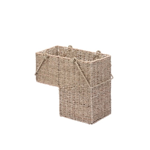 Hastings Home Storage Basket, Natural, 16 in L x 8 in W x 14 in H - 450466HTX