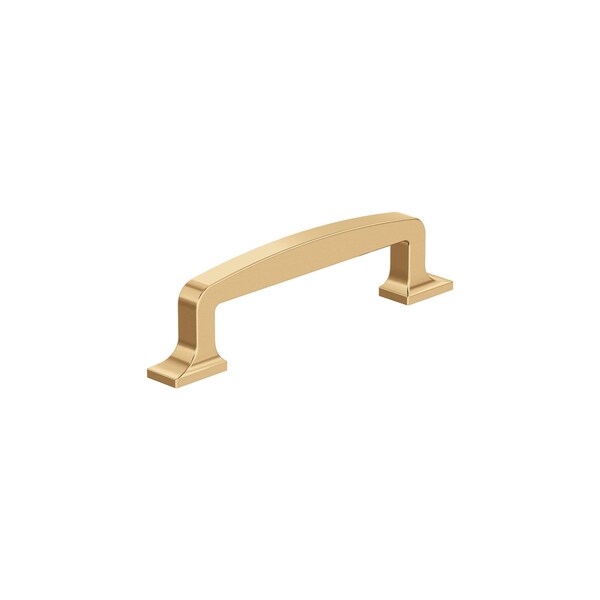 Amerock Westerly 3-3/4 inch 96mm Center-to-Center Champagne Bronze Cabinet Pull - BP53720CZ